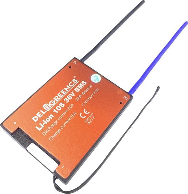 Büro Ev Ofis Kamp için 10S 30A  Li-Ion Bms Karti Sensörlü Ortak Port - Image 1