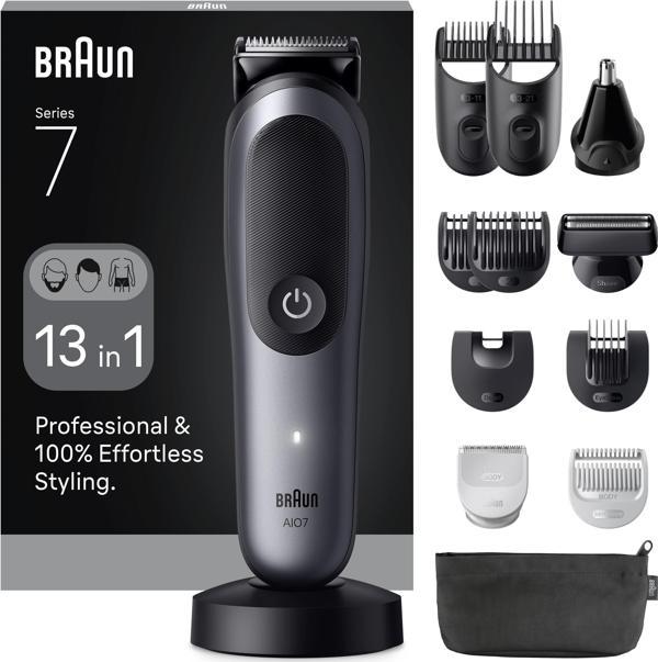 Braun Hepsi Bir Arada Series 7, 13'ü 1 arada Tıraş Kiti, ProBlade, AutoSense, AIO7560 - Image 1