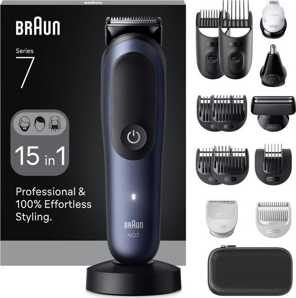 Braun Hepsi Bir Arada Series 7, 15'i 1 arada Tıraş Kiti, ProBlade, AutoSense, AIO7580 - Image 1