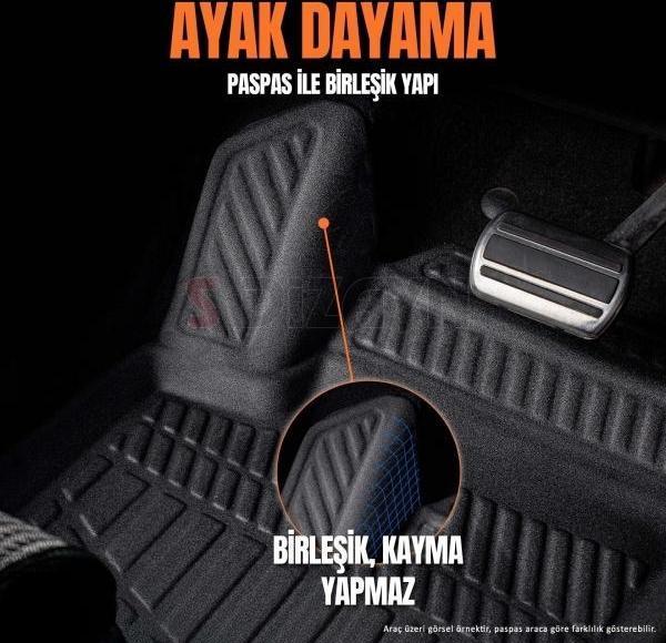 HONDA CİVİC ARACA ÖZEL 3D PASPAS 2006 2007 2008 2009 2010 2011 2012 - Image 1