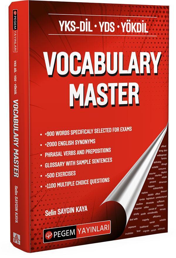 YKS-DİL YDS YÖKDİL Vocabulary Master - Pegem Akademi Yayıncılık - Image 1