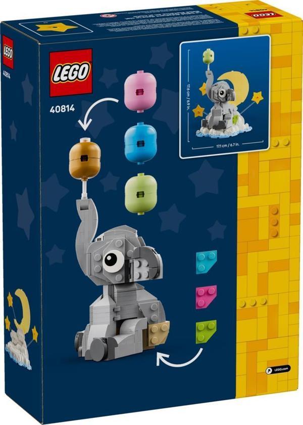 LEGO 40814 Gökyüzündeki Yavru Fil - Image 1