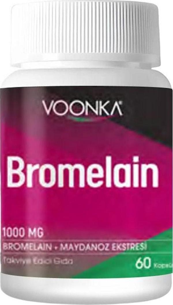 Voonka Bromelain 1000 mg 60 Kapsül - Image 1