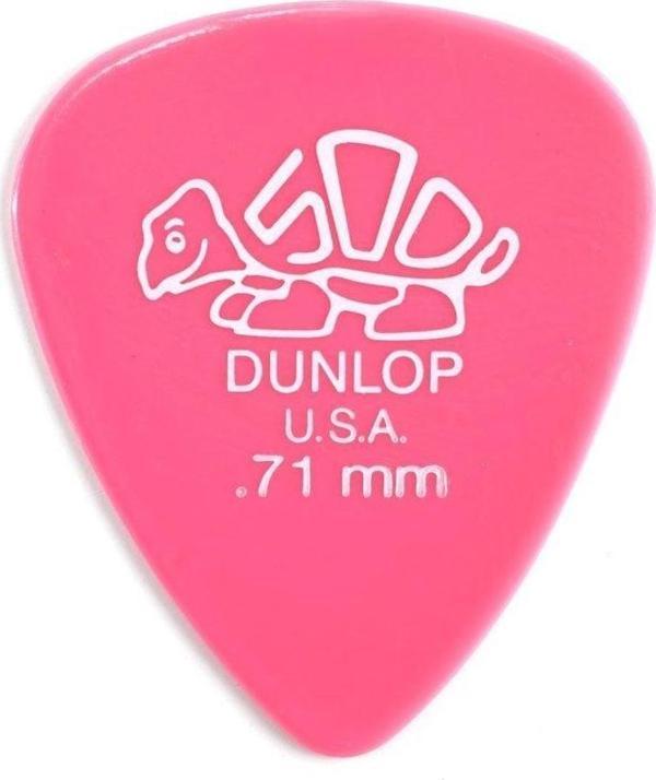 Jim Dunlop JD 41P. 71mm. Delrin 500 Pena 71 mm. Gitar Penası - Image 1