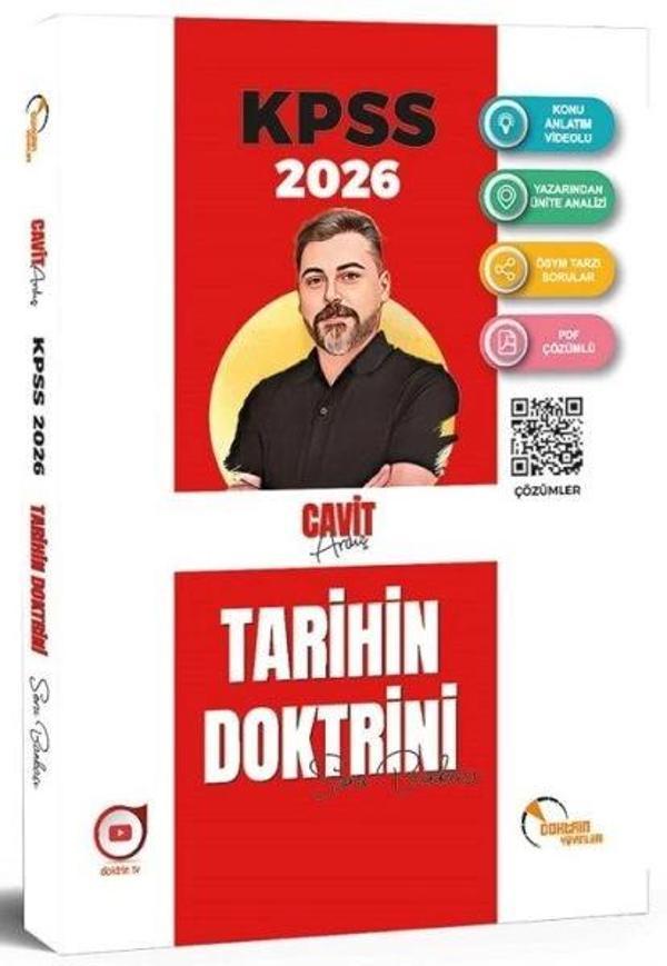 Doktrin 2026 KPSS Tarihin Doktrini Soru Bankası Çözümlü - Doktrin Yayınları - Image 1