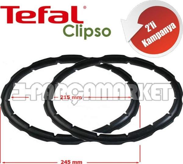 Tefal Clipso Düdüklü Tencere Lastiği 3L 4.5L 6L 7.5L ikili - Image 1