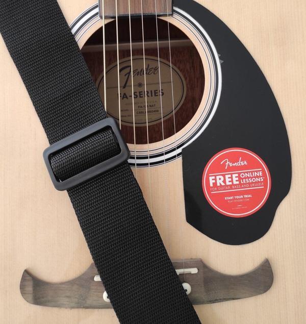 Raymond Joes Rj100Bk Gitar Askısı Polipropilen Deri Başlı - Image 1