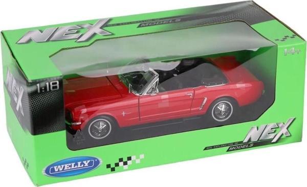 12519C WELLY 1 18 1964 1 2 FORD MUSTANG CO - Image 1