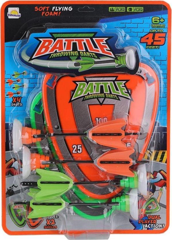 4305 SUN-YFN-DART-BATTLE THROWİNG 2 HEDEFLİ 4 OKLU DART - Image 1