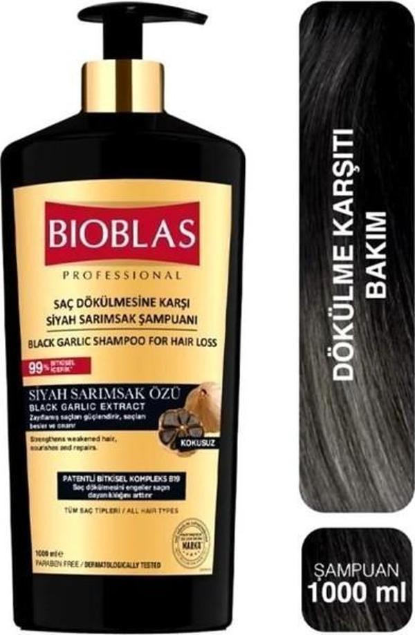 Bioblas Siyah Kara Sarımsak Şampuanı 1000 ml - Image 1