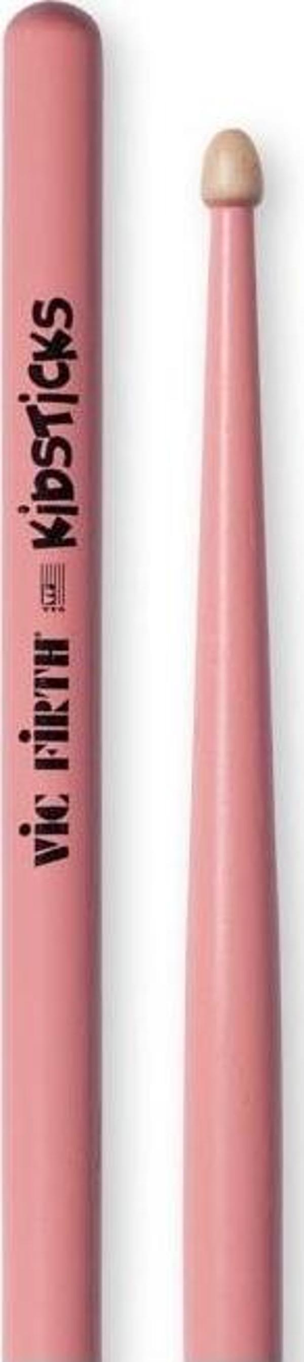 Vicfirth KIDSPINK Baget Çovuk Bateri Çubuğu Pembe - Image 1