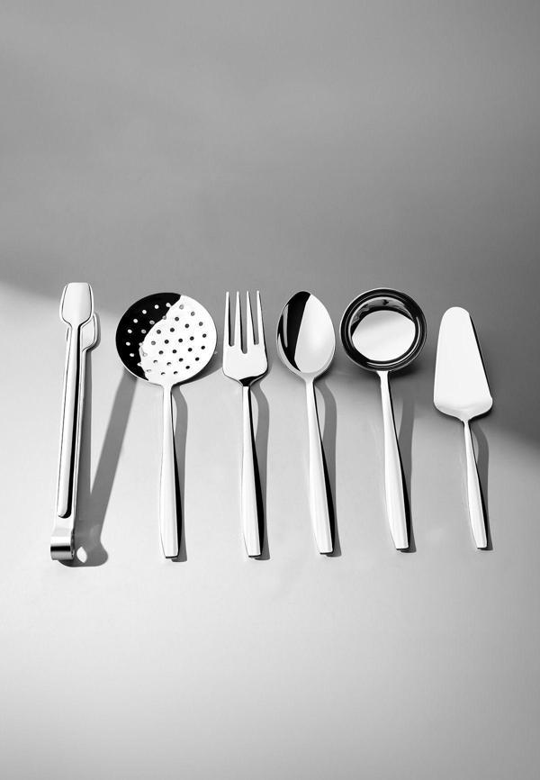 Nehir Sahra Sade 6 Parça Paslanmaz Çelik Servis Takımı - Image 1