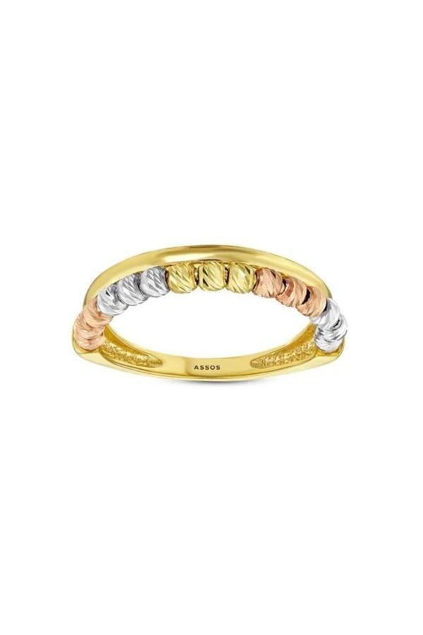 Dorika Toplu Altın Yüzük - 14k - 2.21gr - Image 1