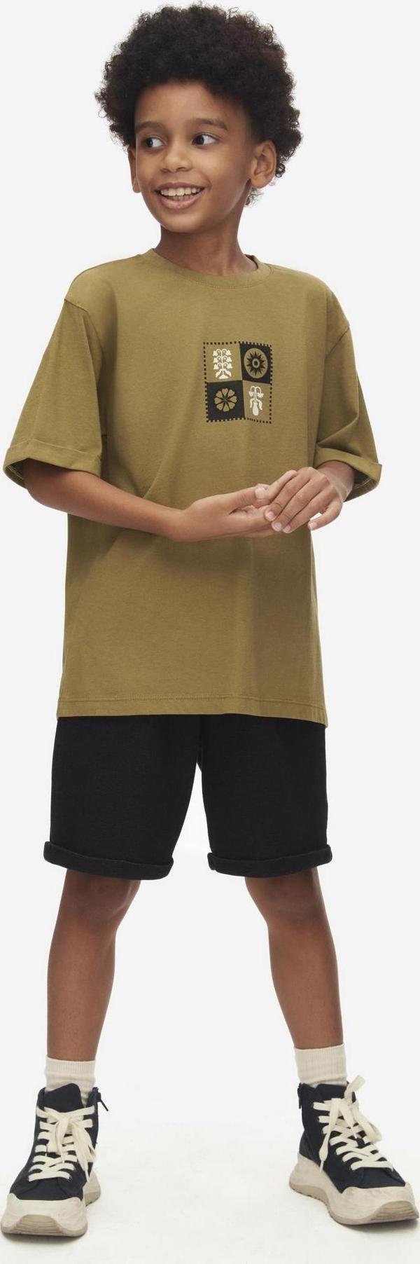 Nk Kids Motif Desen Erkek Çocuk Şort 68313 - Image 1