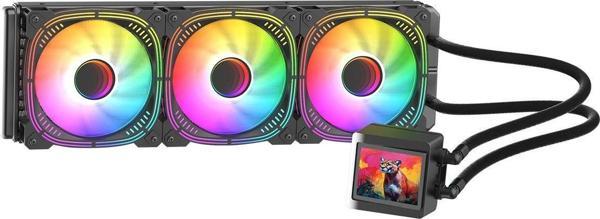 Gamepower Skadi Elite Lcd 360 Argb 360Mm Sıvı Işlemci Soğutucu Am5 Ve Lga1700 Uyumlu - Image 1