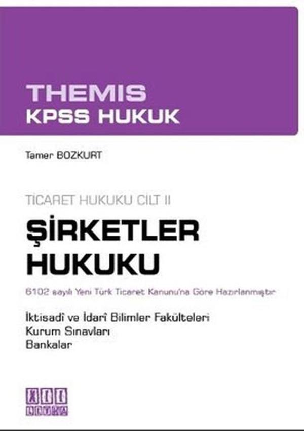 Themis KPSS Hukuk - Şirketler Hukuku - On İki Levha Yayıncılık - Image 1