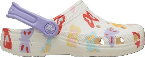 Crocs Classic Butterfly Graphic Kız Çocuk Terlik 211255 - Image 1