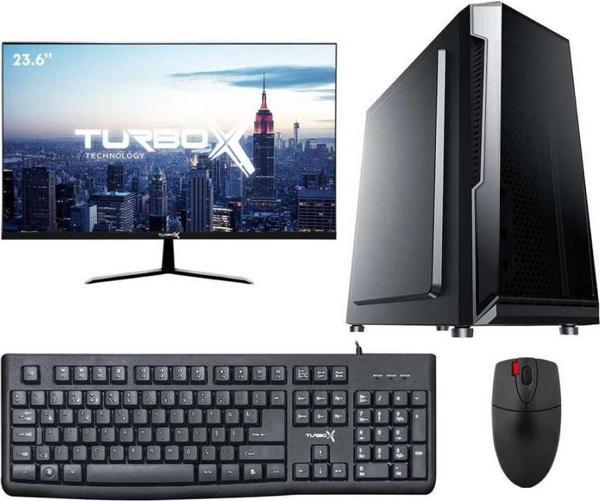 Turbox Tx4516 Intel Core i7 2600 16GB Ram 1TB SSD 23.6 inç FHD Monitör Masaüstü Ofis Bilgisayarı - Image 1