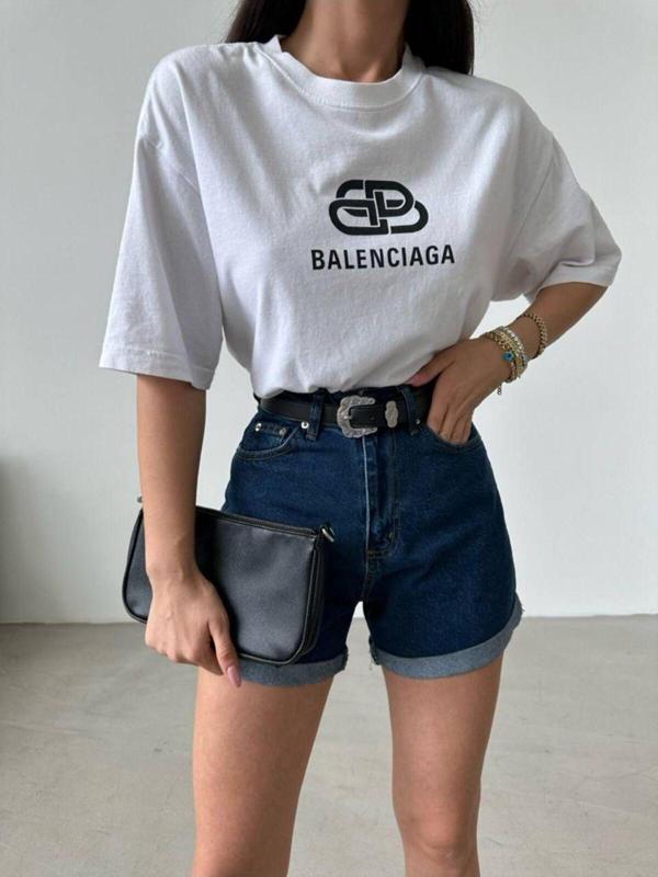 Denim şort - Image 1