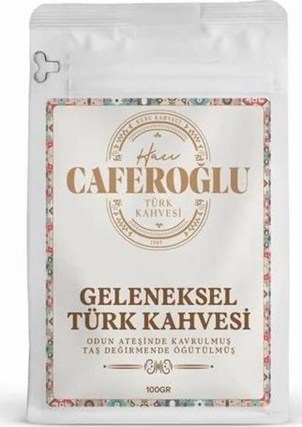 Odun Ateşinde Kavrulmuş Taş Değirmende Öğütülmüş Geleneksel Türk Kahvesi - Image 1