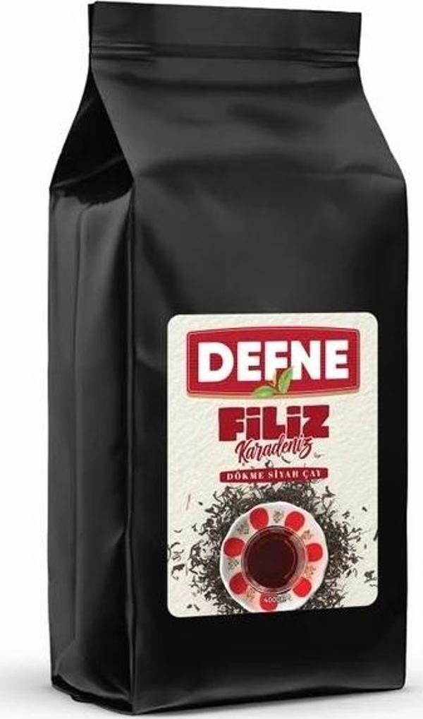 Defne Filiz Karadeniz Dökme Siyah Çay 400 Gr - Image 1