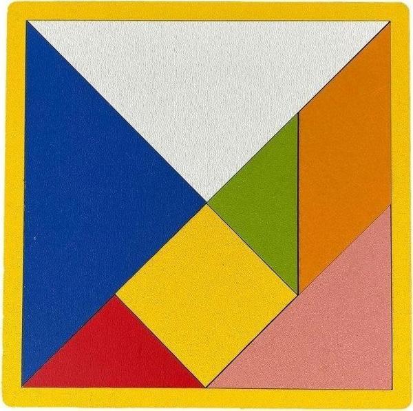 Ahşap Tangram 7 Parça - Büyük - Image 1