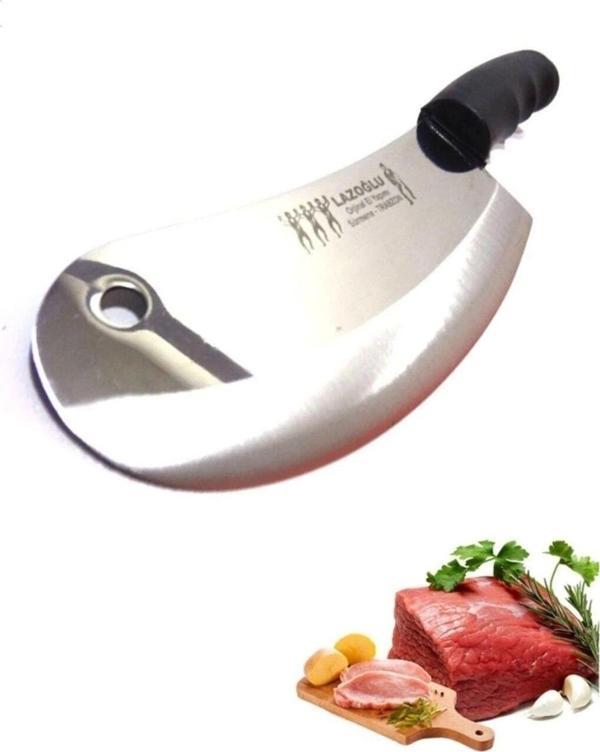 Lazoğlu Orjinal Salata Bıçağı Soğan Bıçağı Pide Kesici Satır Zırh - Image 1