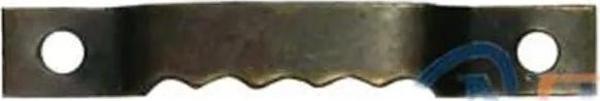 Tablo, Resim, Çerçeve Timsah Askı - Küçük, Antik, 6x40mm, 200 Adet - Image 1
