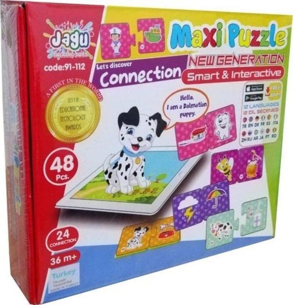 Bağlantı Kurma Puzzle - 48 Parça - Image 1