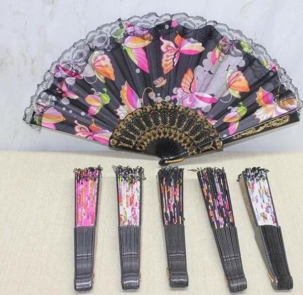 Plastik Renkli Yelpaze Alk3572 - Image 1
