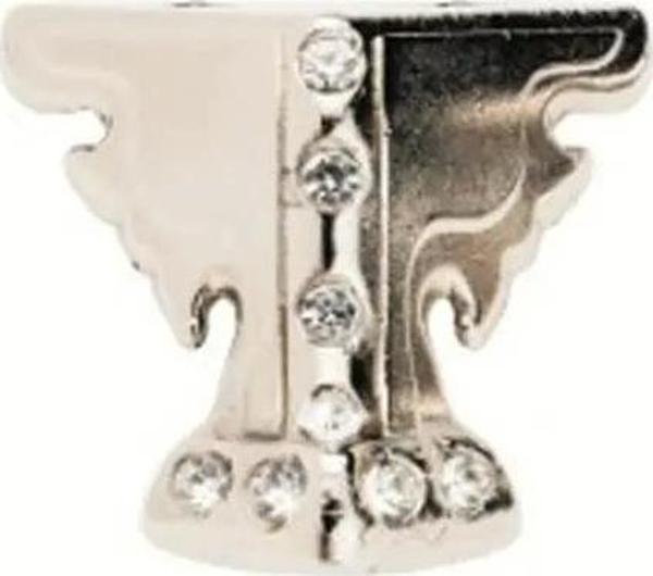 Kelebek Taşlı Ahşap, Sunta Sandık Ayağı, Kutu Ayak 2,5 Cm - Nikel - Image 1