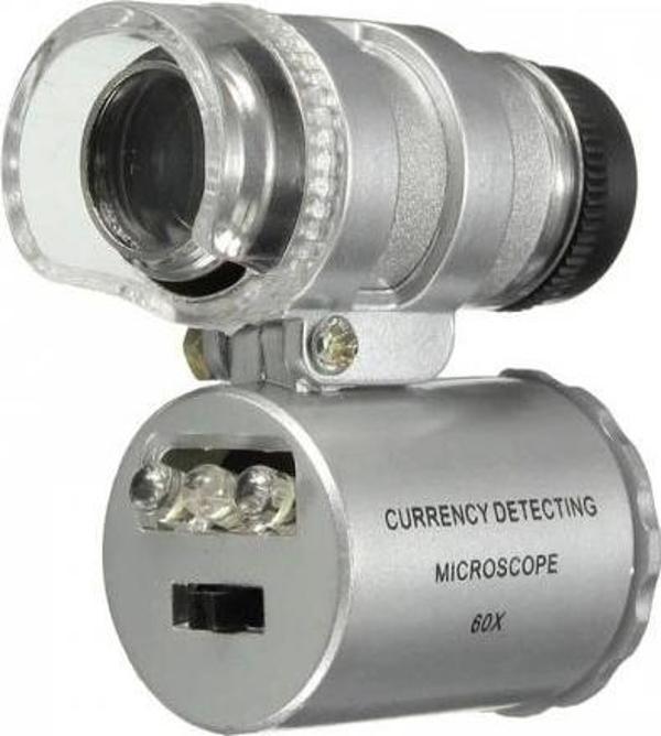 Iphone5 Için Uyumlu Kapaklı Lens Mikroskop Taşınabilir Mini Cep Boyutu Led Mikroskop No.9882ip5ii - Image 1