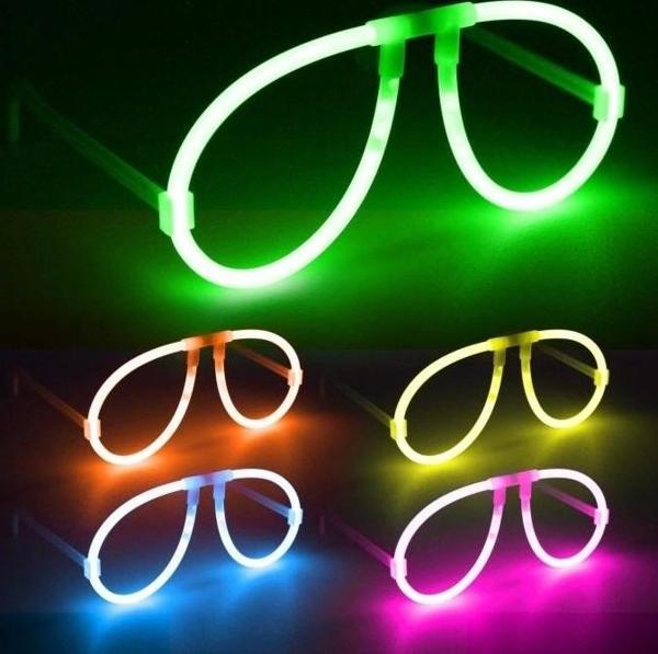 Neon Glow Fosfor Gözlük – Festival  Parti (1239li Set) - Image 1
