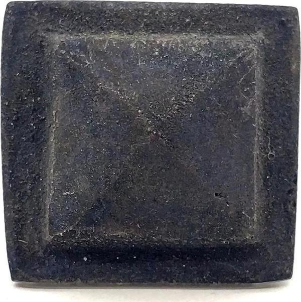 Antika Tarz Dekoratif Pirinç Flanşlı Piramit Kabara - 29 Mm, Oksit - Image 1