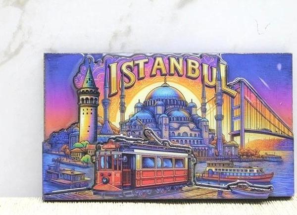 Ahşap İstanbul Temalı Magnet Alk4363 - Image 1