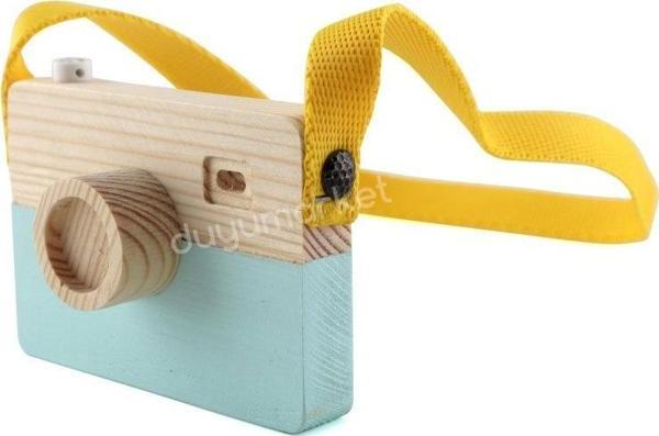 Montessori Ahşap Fotoğraf Makinesi - Image 1