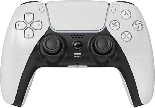 P4 Plus Bluetooth Titreşimli Ps4/ps5 Uyumlu Pc Telefon Joystick Kablosuz Oyun Kolu - Image 1