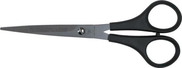 2215 M-528 Plastik Saplı Düz Makas No: 6 İnç / 15,24 Cm - Paslanmaz Çelik - Image 1