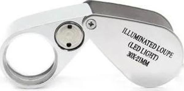 Kontrol, Için Özel Kutulu Metal Işıklı Lup 30x21 - Image 1