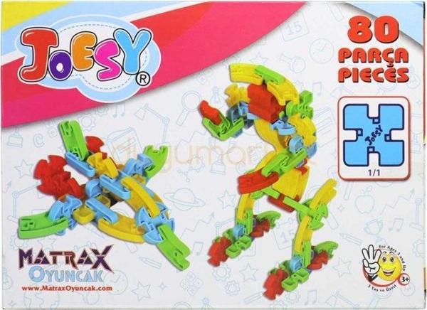 Joesy Eğitici Blok - 80 Parça - Image 1