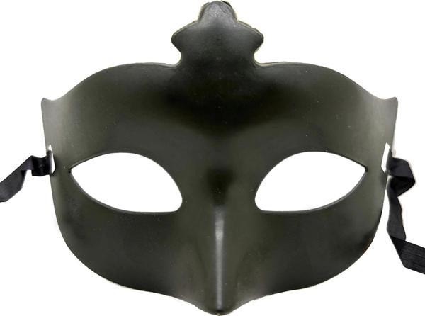 Haki Yeşil Renk Masquerade Kostüm Partisi Venedik Balo Maskesi - Image 1