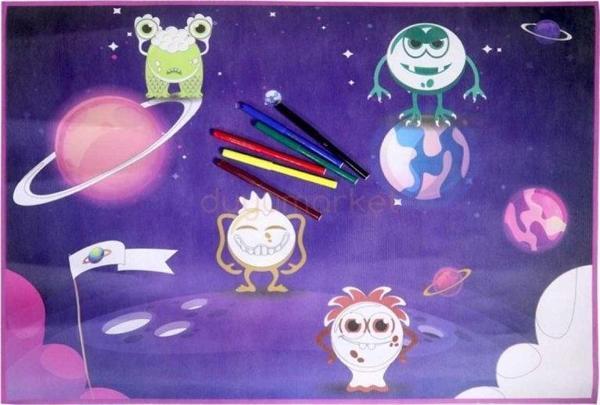 Boyama Halı Seti 50x70 - Mikroplar - Image 1