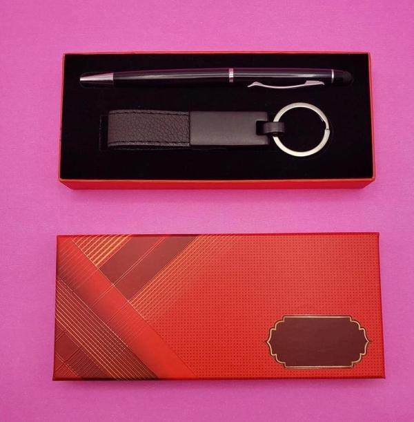 Siyah Touchpen Kalem Ve Anahtarlık - Image 1