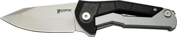 Dpxgear Sugga 915b Bk Siyah Ampamp Beyaz Kamp / Outdoor Çakı 17,5cm - Yarı Otomatik, Kemerlikli, Kut - Image 1