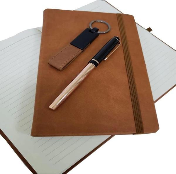 Özel Taba Vip Kalem Defter Anahtarlık Set - Image 1