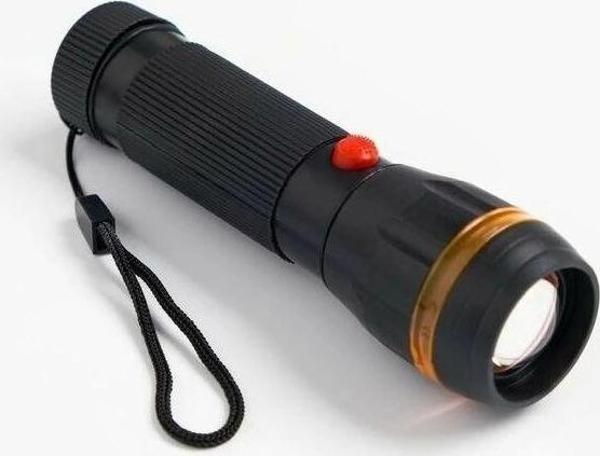 Ps-7083 Plastik Zoomlu Pilli El Feneri - Image 1