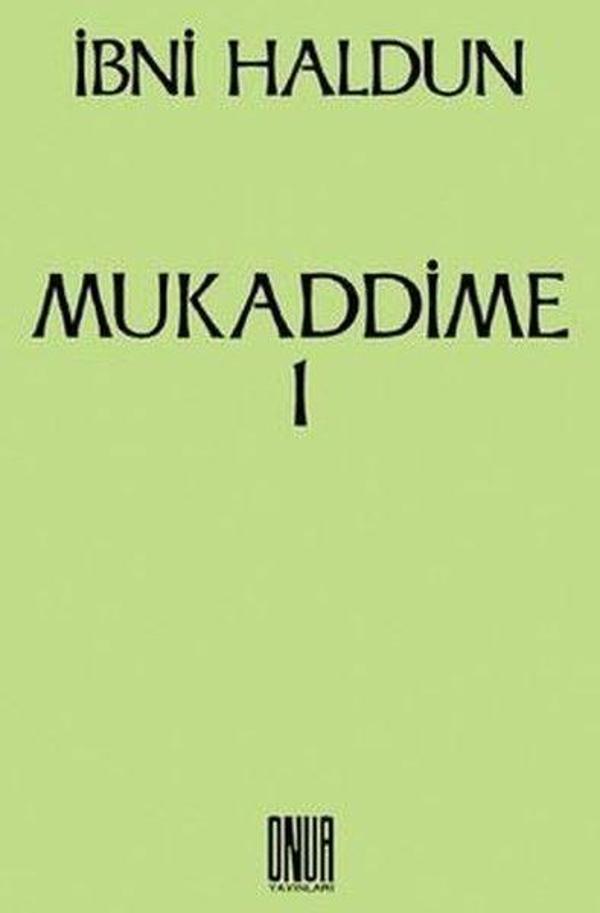 Mukaddime 1 - Onur Yayınları - Image 1