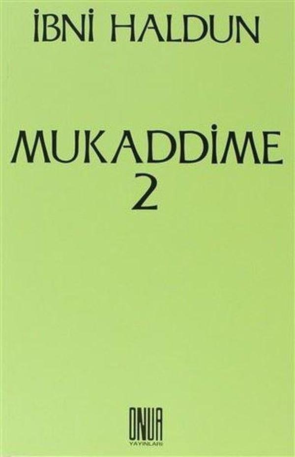 Mukaddime 2 - Onur Yayınları - Image 1