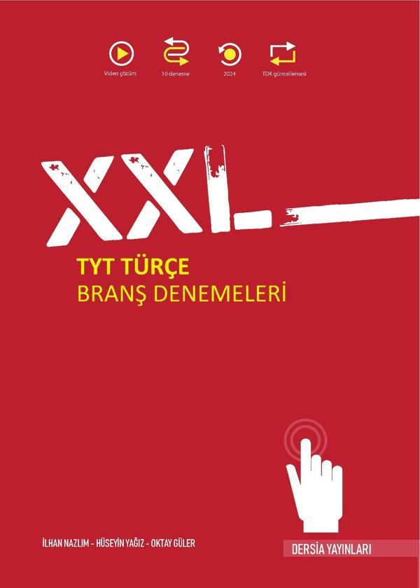 XXL TYT Türkçe Branş Denemeleri Dersia Yayınları - Image 1