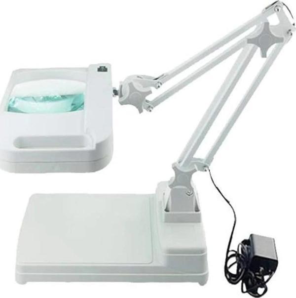 5x 10x Büyüteç  Led Işıklı Süper Parlak Enerji Tasarruflu  Masa Lambası Lt861 - Image 1
